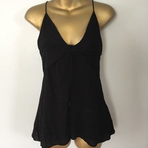 Zara black tank top size Xs